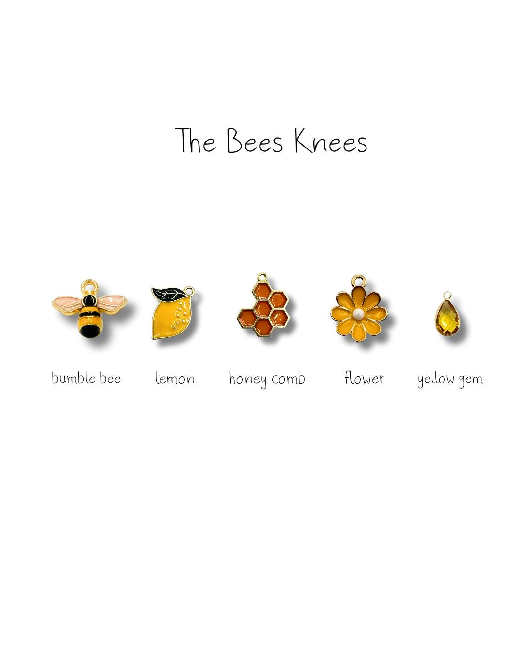 The Bees Knees- Charm Necklace DIY Kit