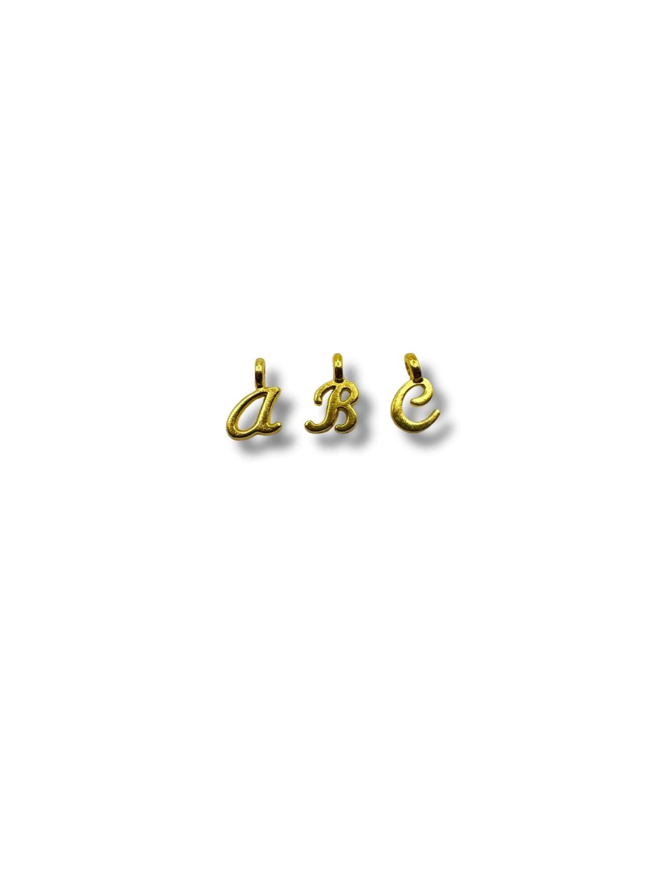 Cursive Letter Charm
