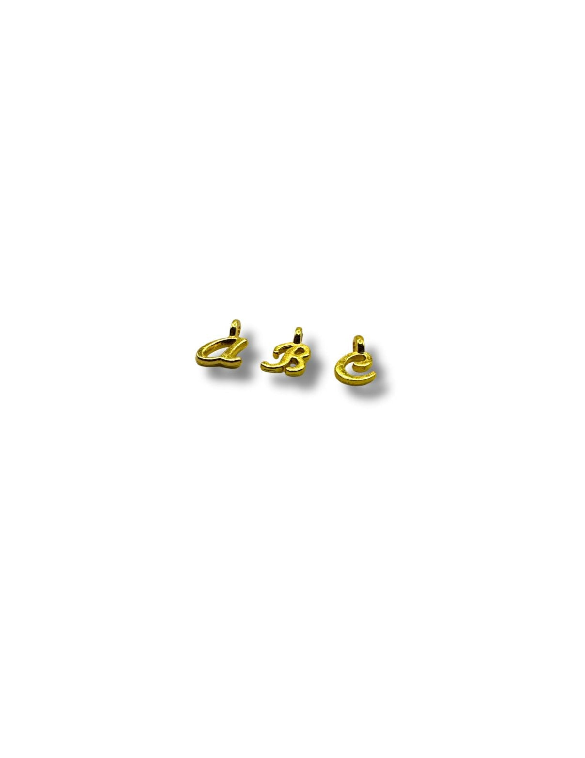 Cursive Letter Charm