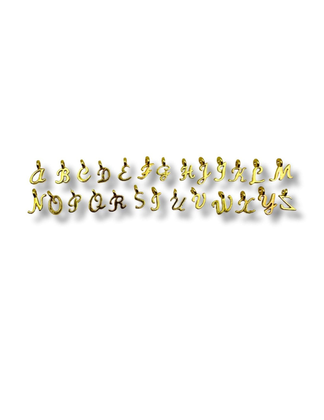 Cursive Letter Charm