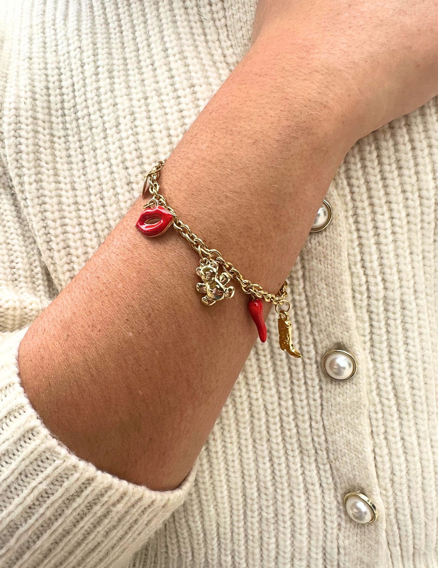 Wild at Heart - Charm Bracelet DIY Kit