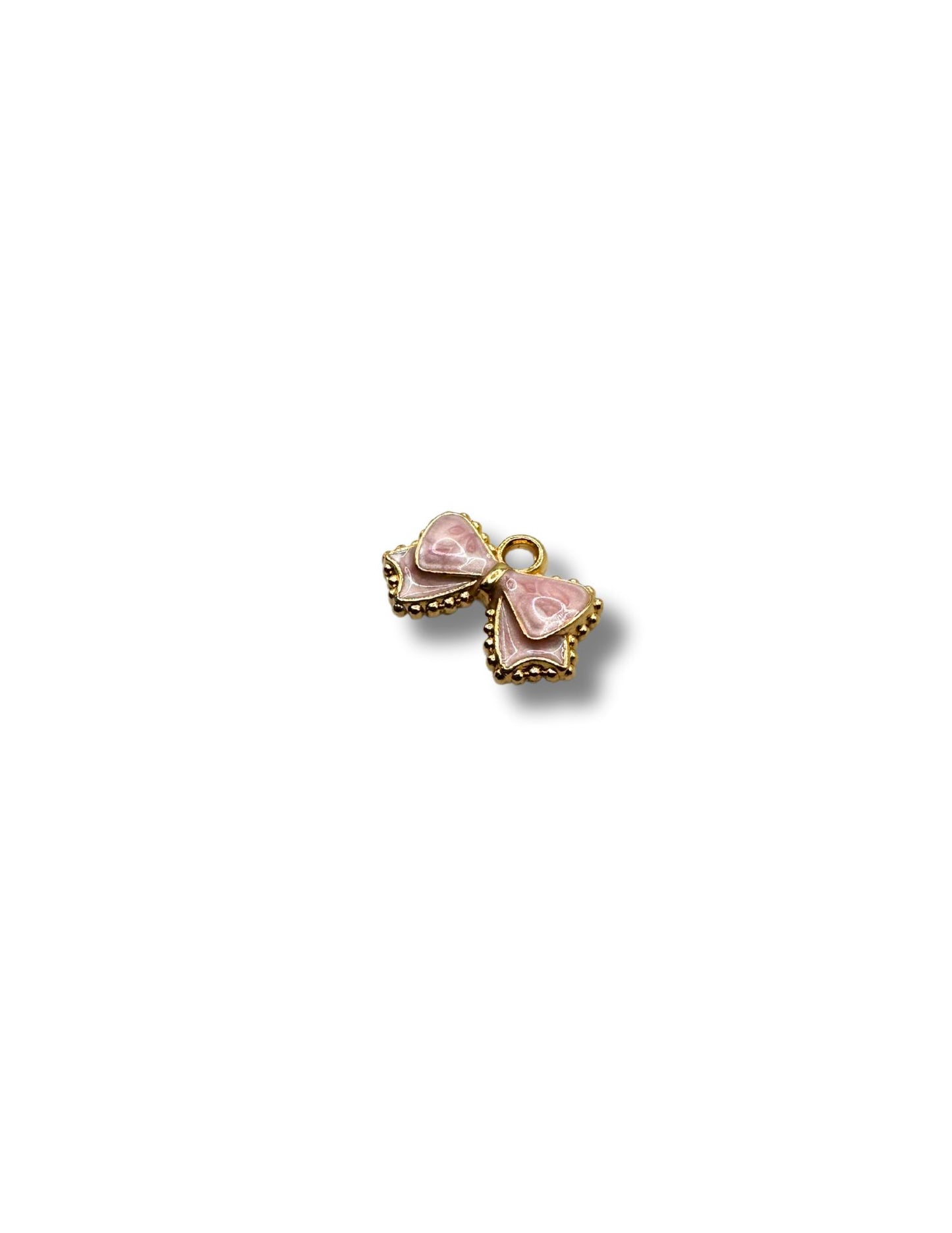 Pink Bow Charm