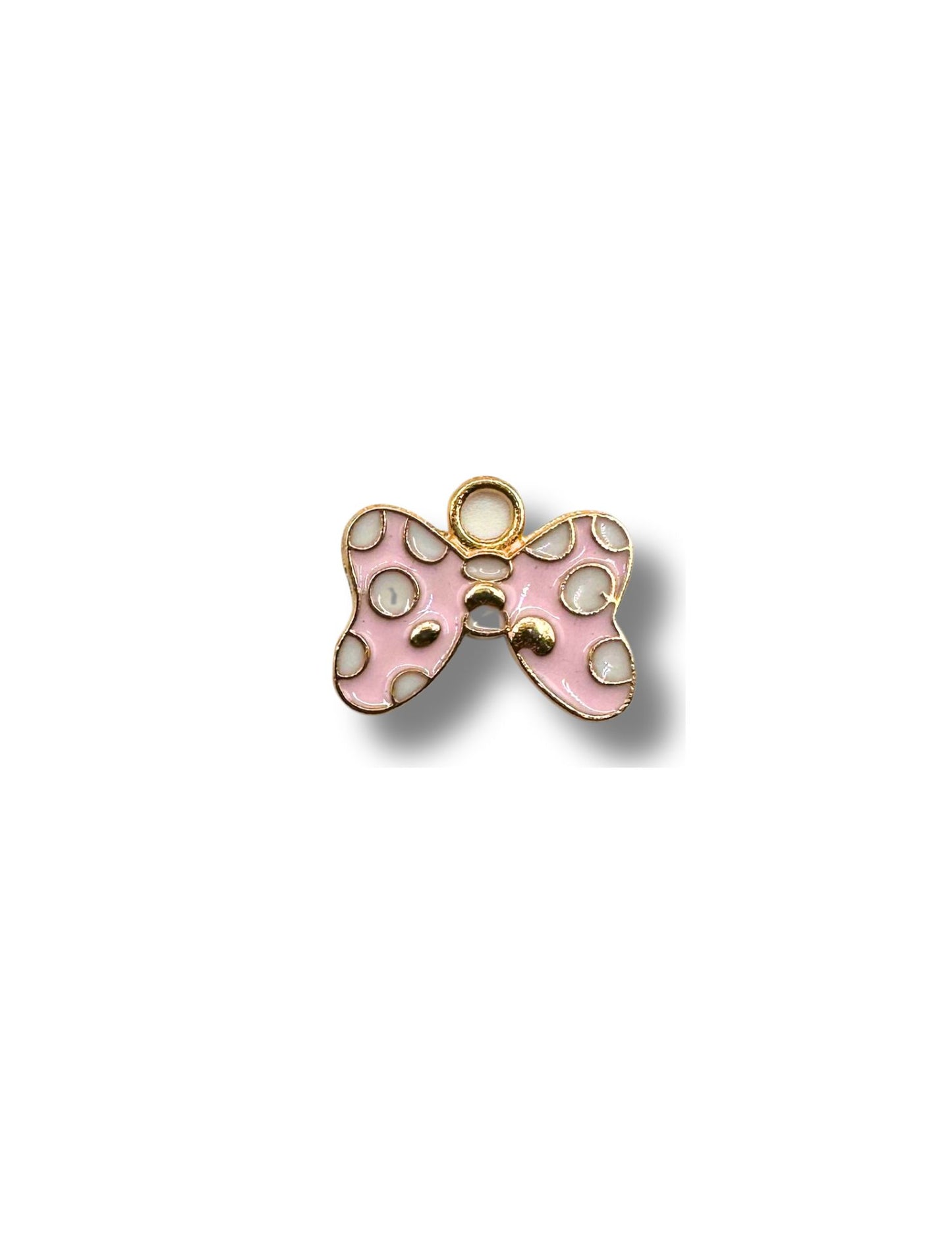 Pink Bow Charm