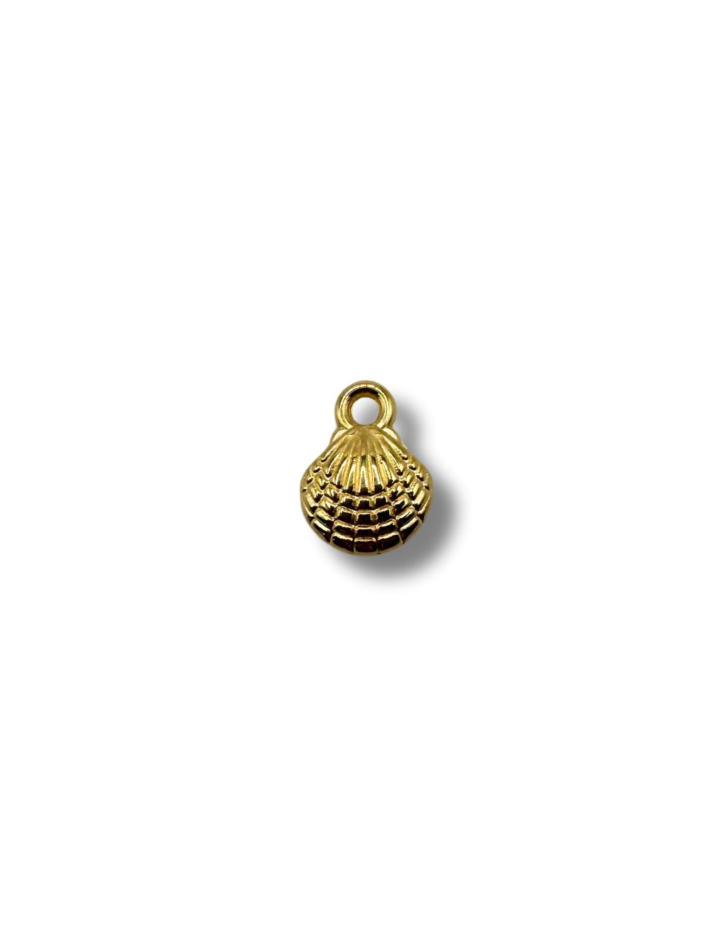Gold Shell Charm