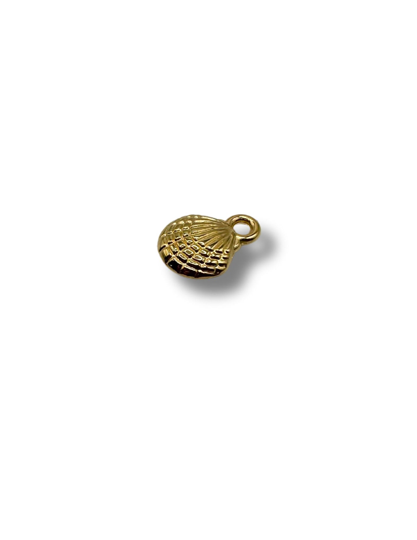 Gold Shell Charm