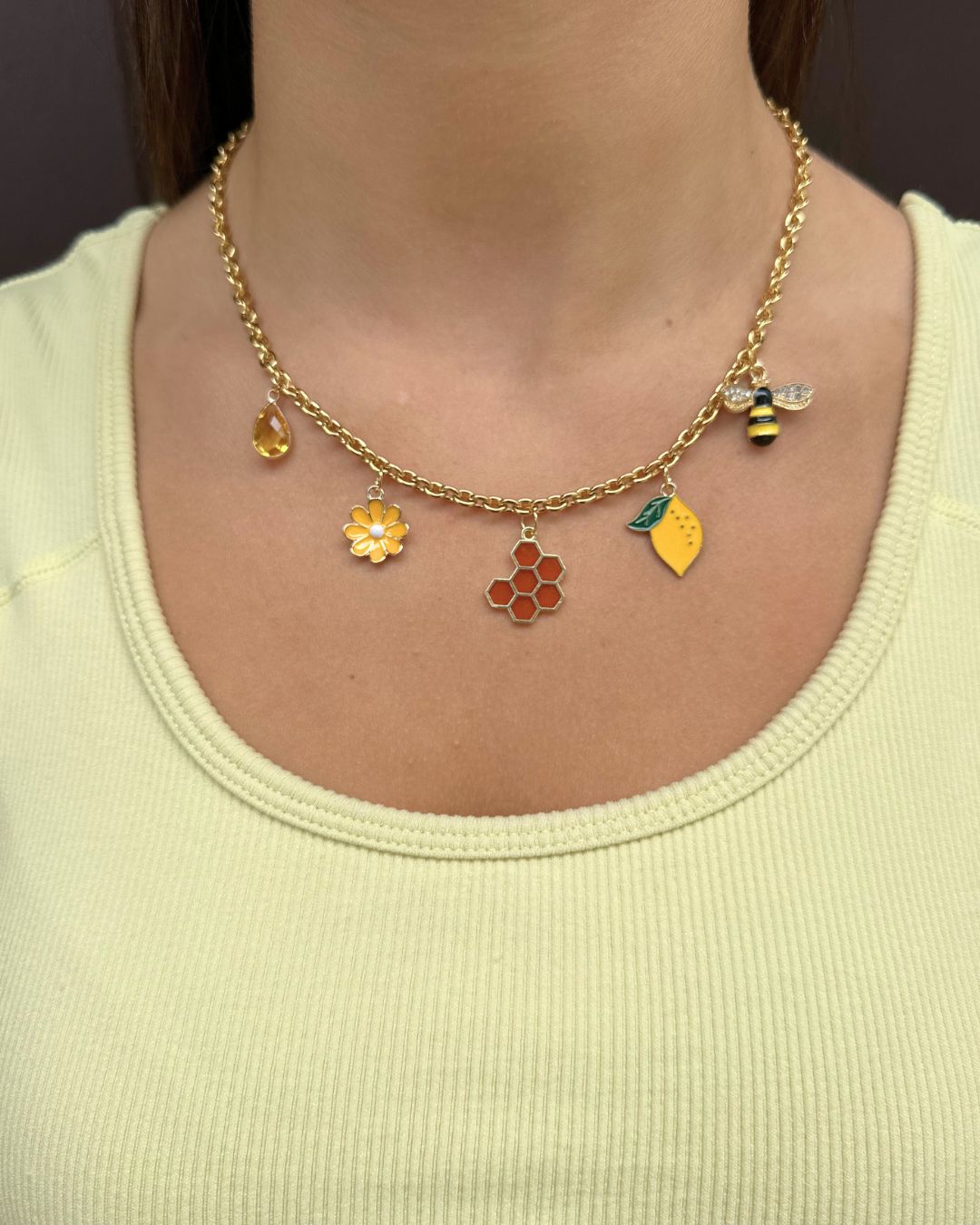 The Bees Knees- Charm Necklace DIY Kit