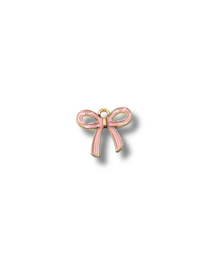 Pink Bow Charm