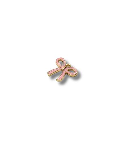 Pink Bow Charm