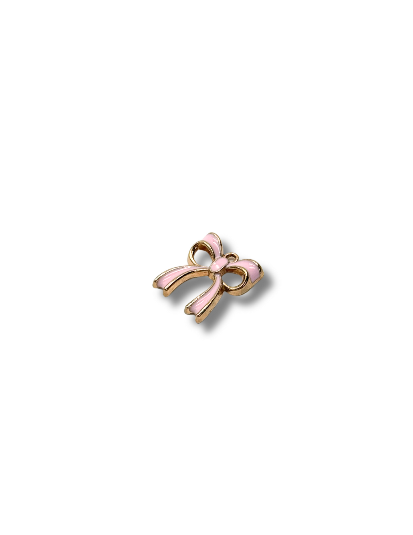 Pink Bow Charm