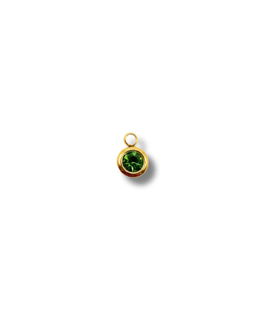 Green "Olive" Charm
