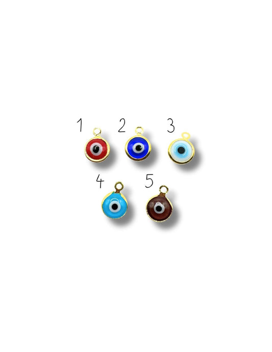 Colored Evil Eye Charm