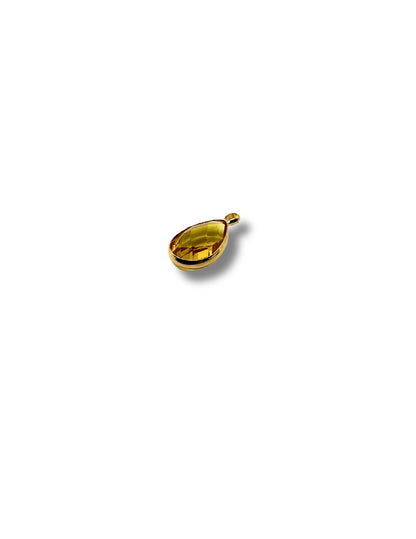 Yellow Gem Charm