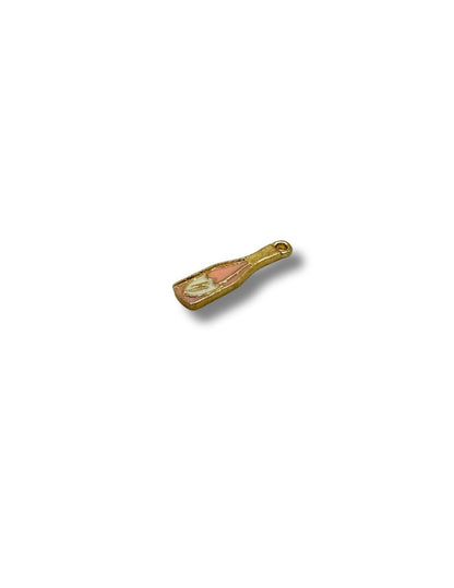Pink Champagne Bottle Charm