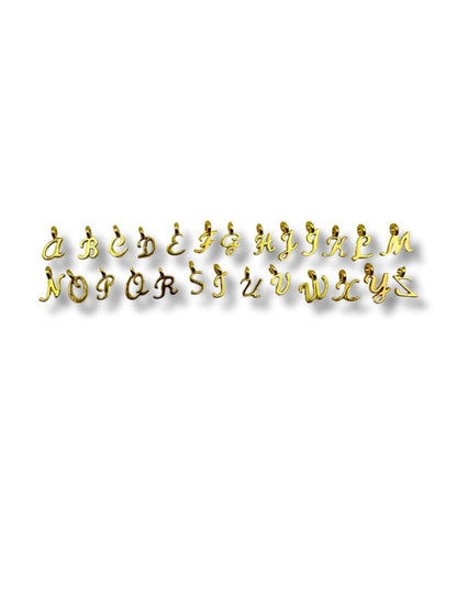 Cursive Letter Charm