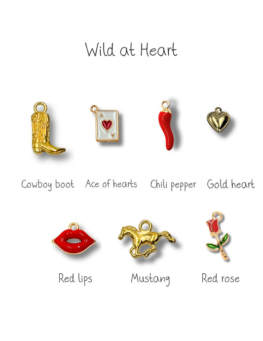 Wild at Heart - Charm Bracelet DIY Kit