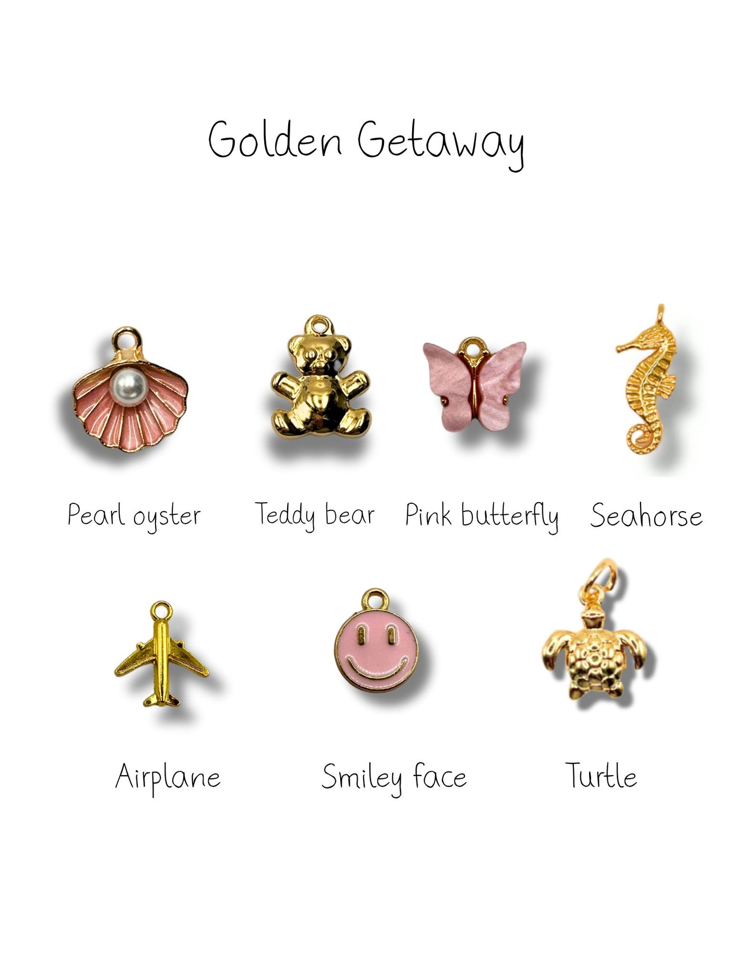 Golden Getaway - Charm Bracelet DIY Kit
