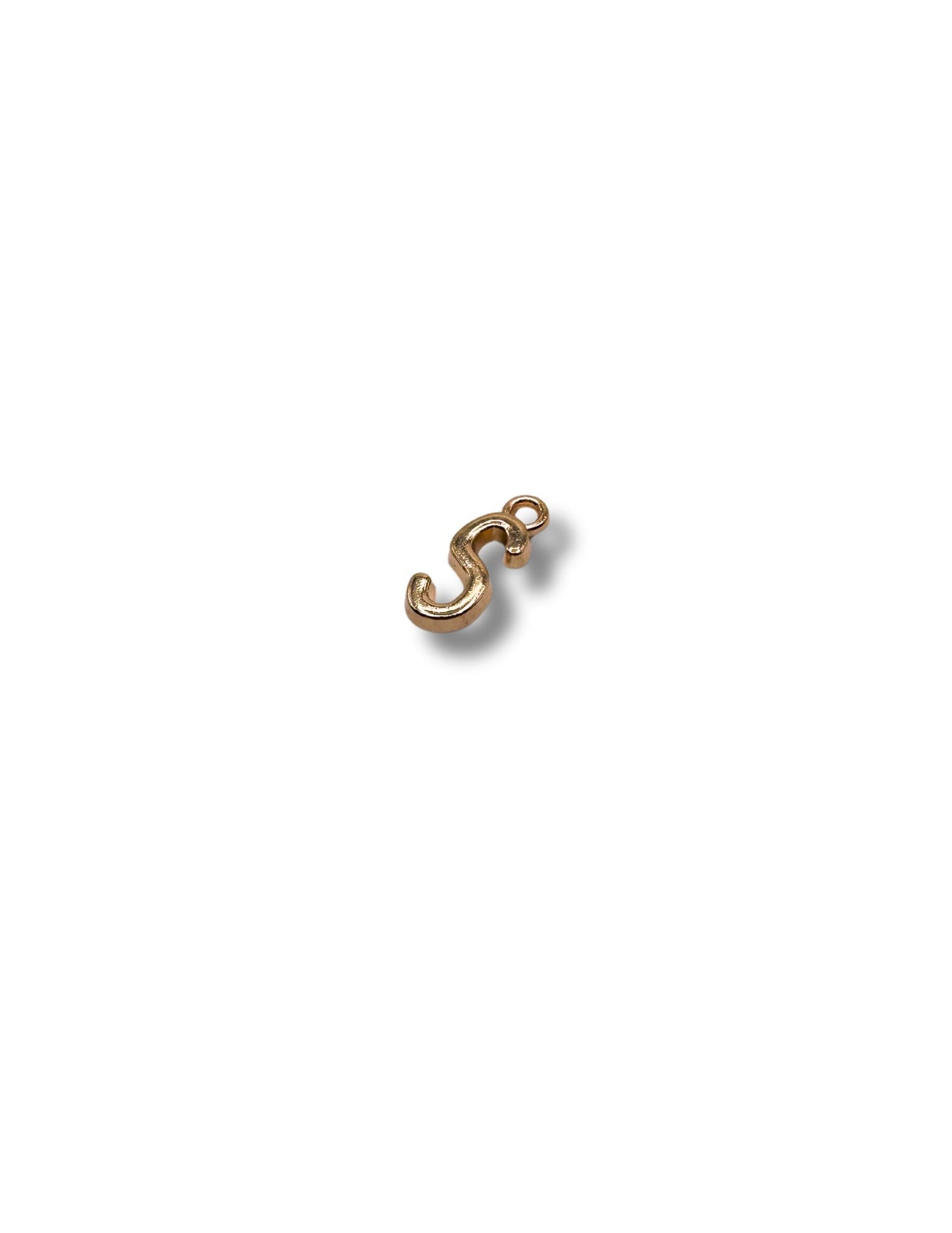 Rose Gold Letter Charm