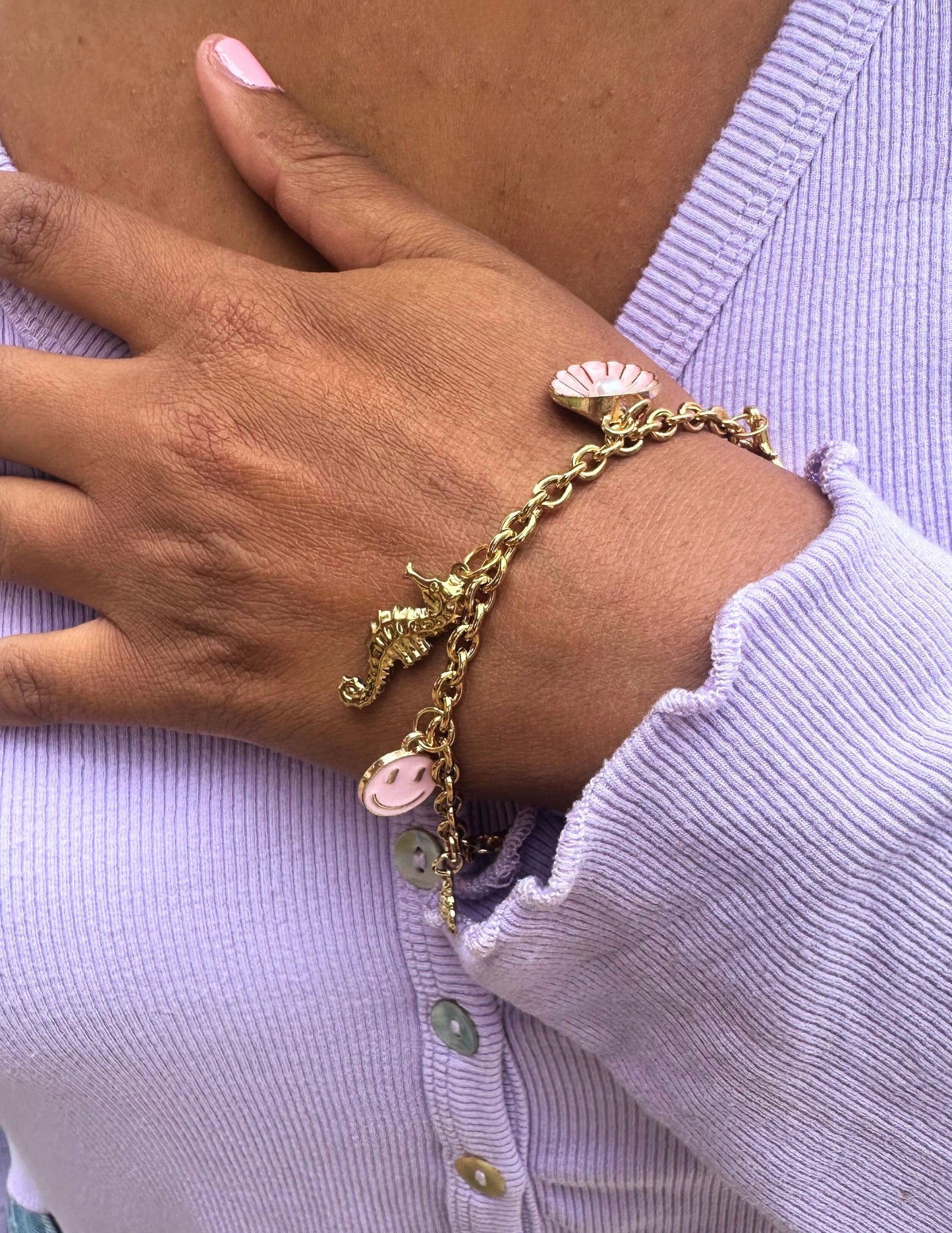 Golden Getaway - Charm Bracelet DIY Kit