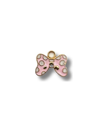 Pink Bow Charm