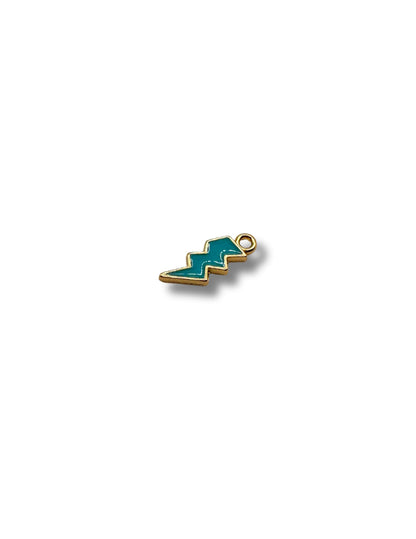 Colored Lightening Bolt Charm