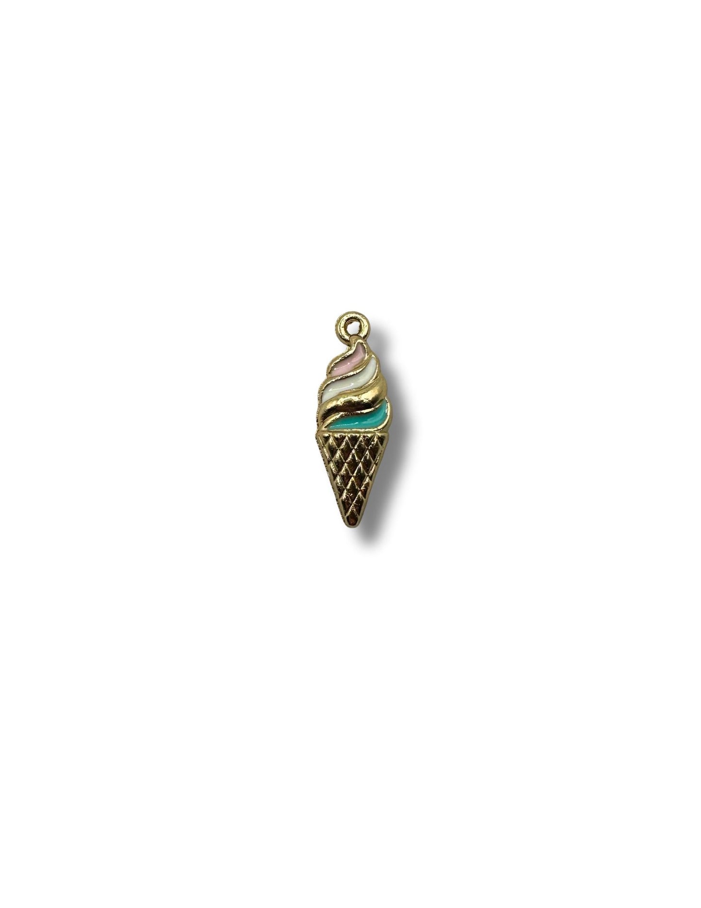 Ice Cream Cone Charm