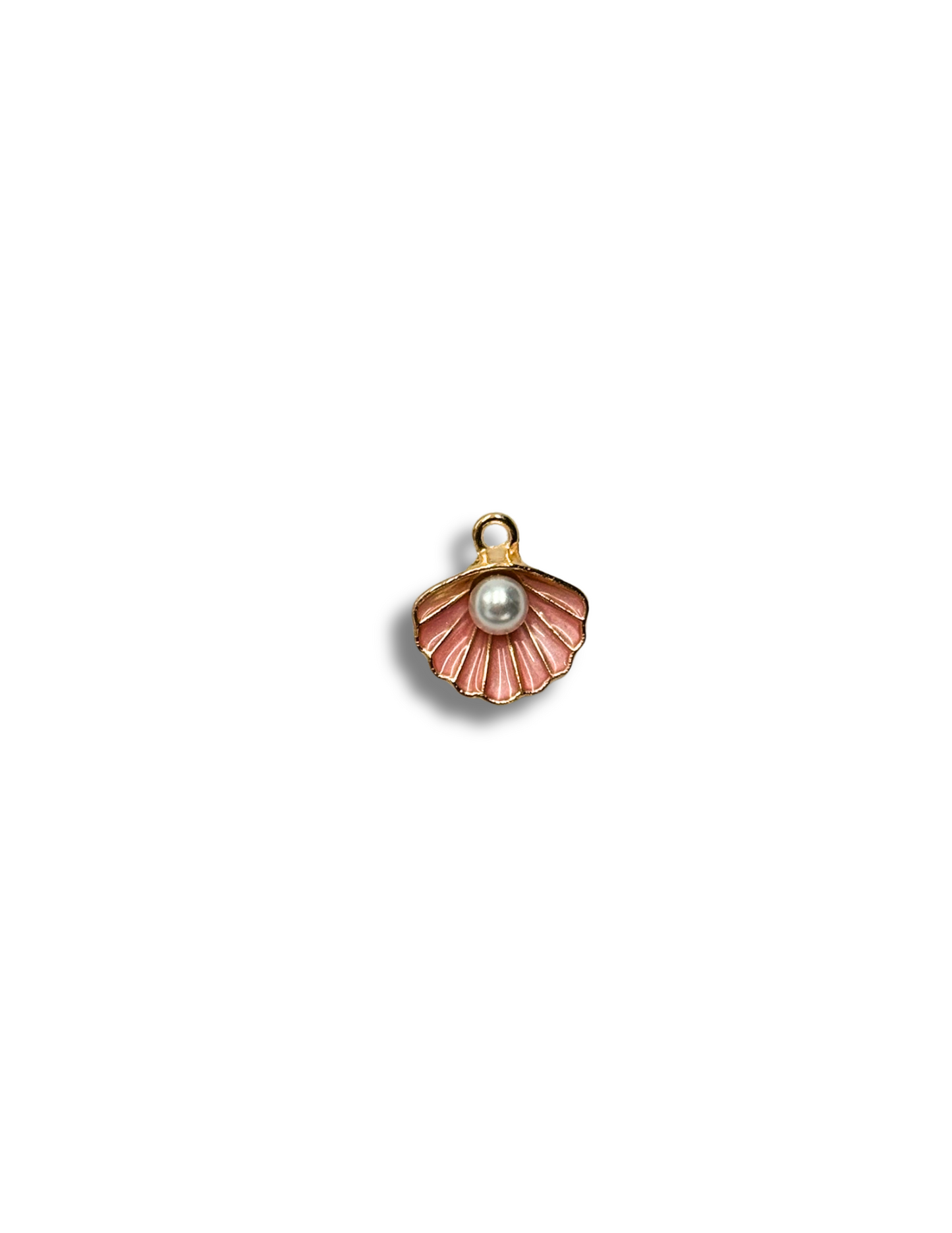 Pink Oyster charm