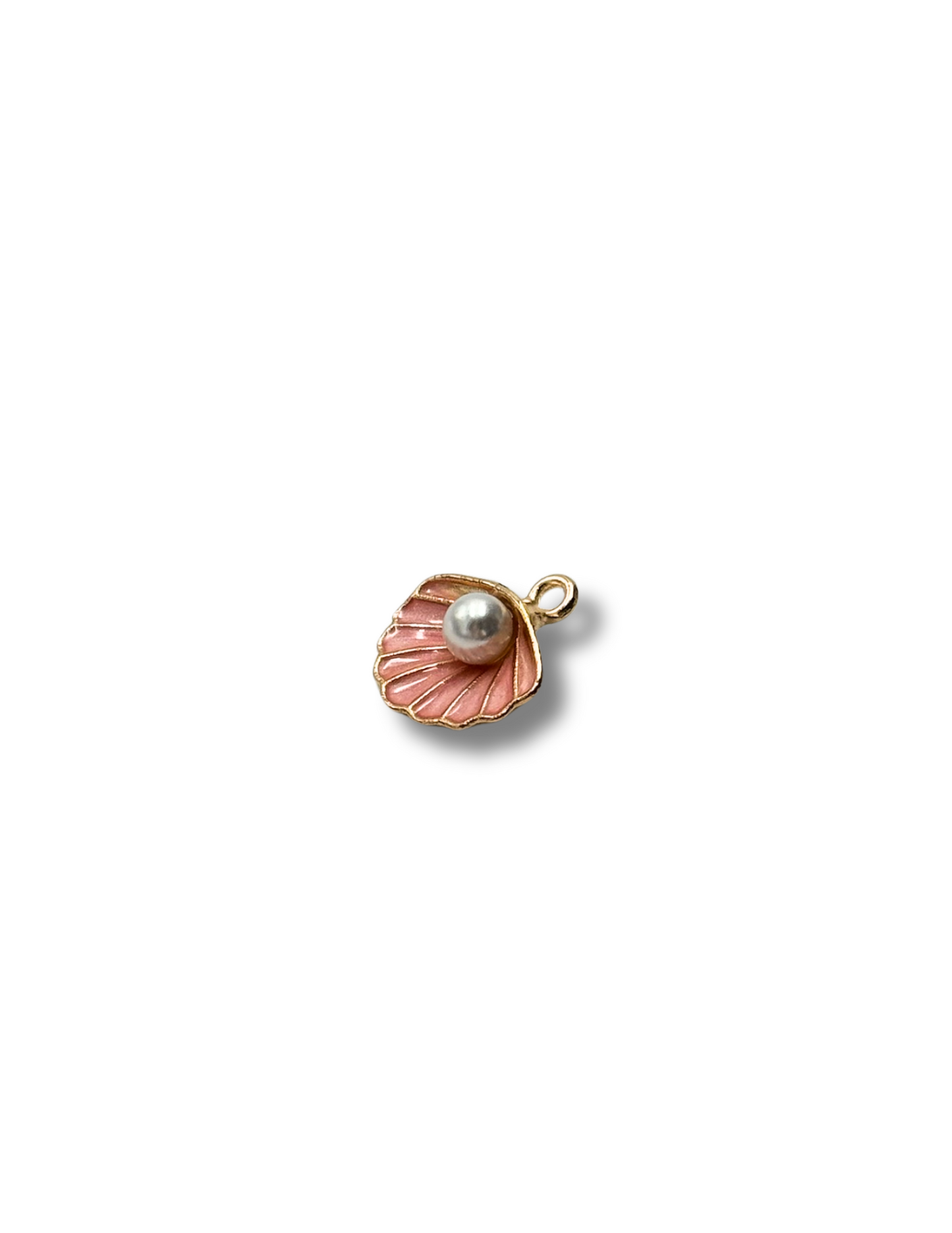 Pink Oyster charm