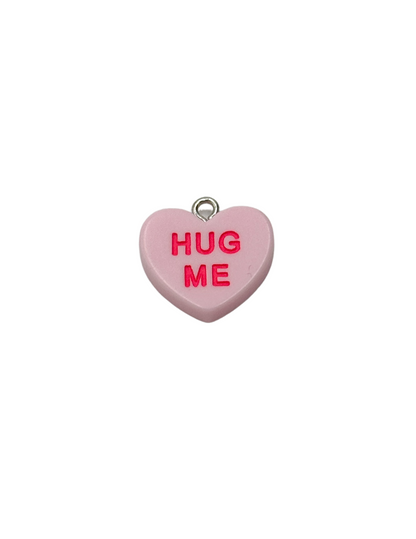 Conversation heart charm