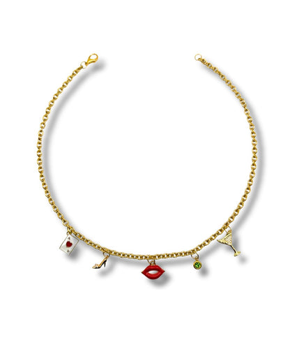 The Martini - Charm Necklace DIY Kit