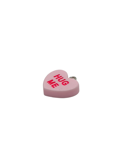 Conversation heart charm