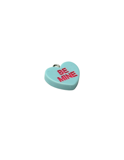 Conversation heart charm