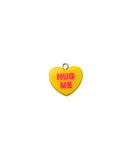 Conversation heart charm