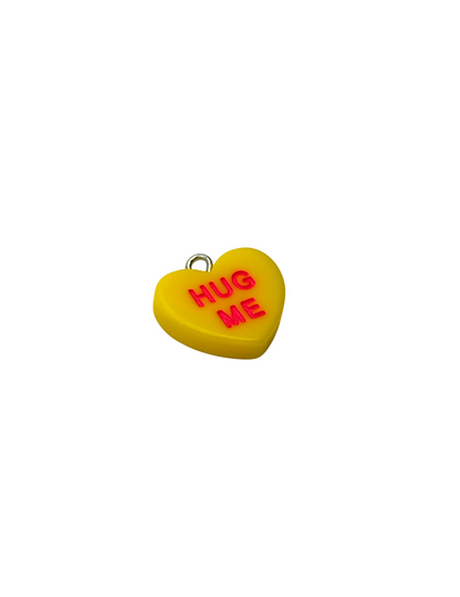 Conversation heart charm