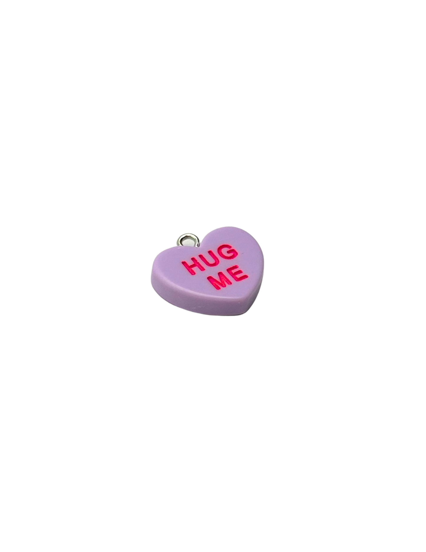 Conversation heart charm