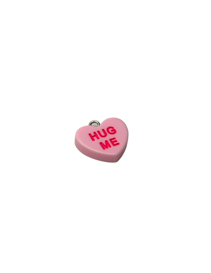 Conversation heart charm