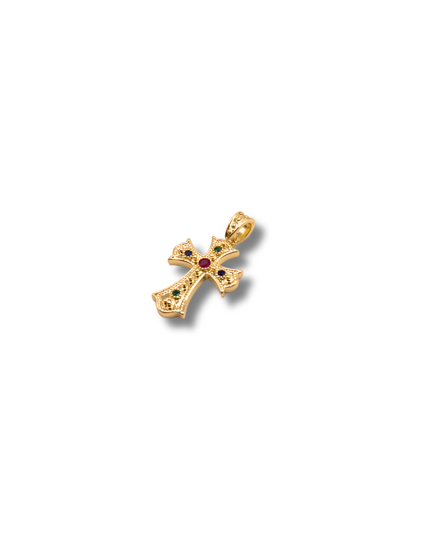 Cathedral Cross Charm