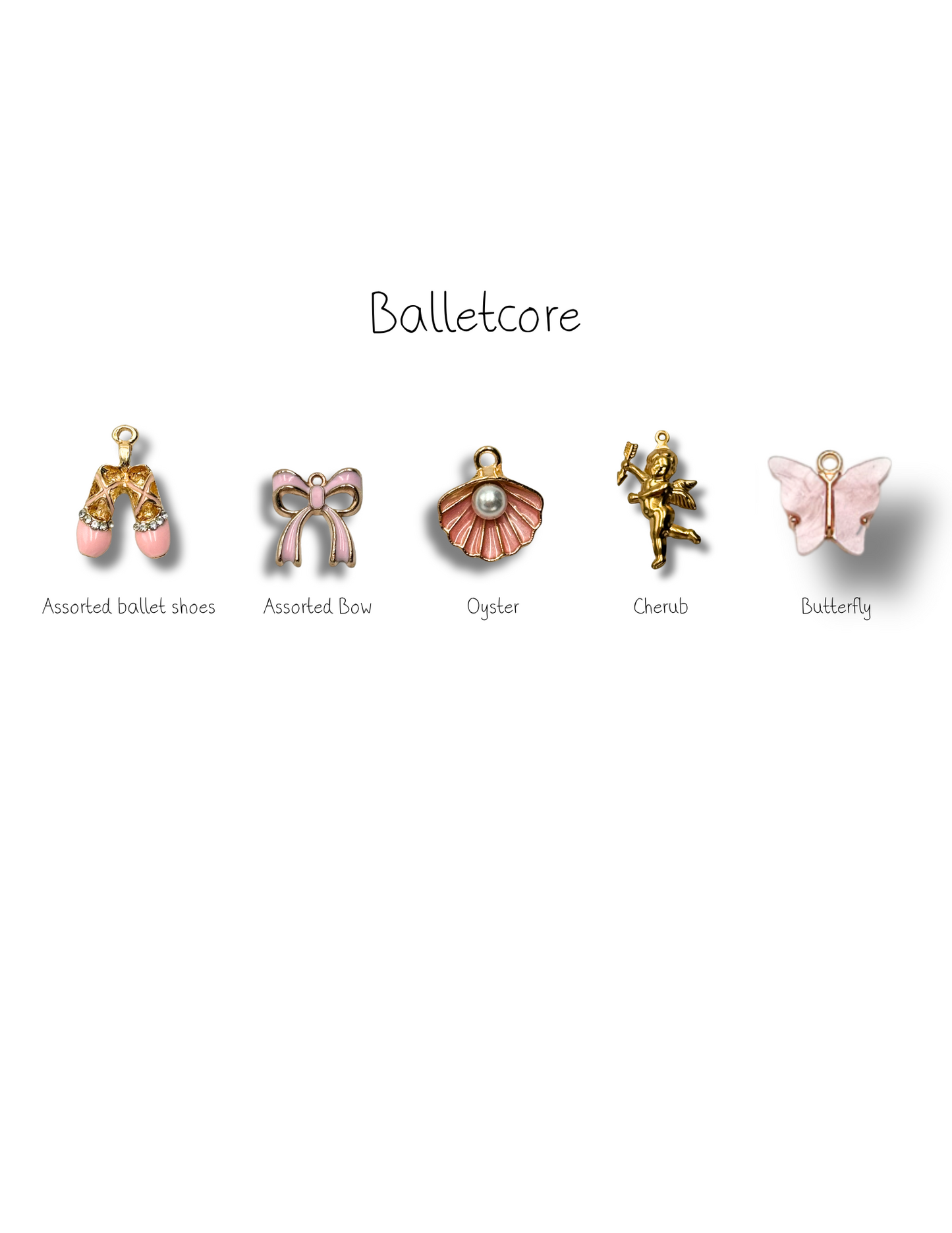 Ballet Core - Charm Necklace DIY Set