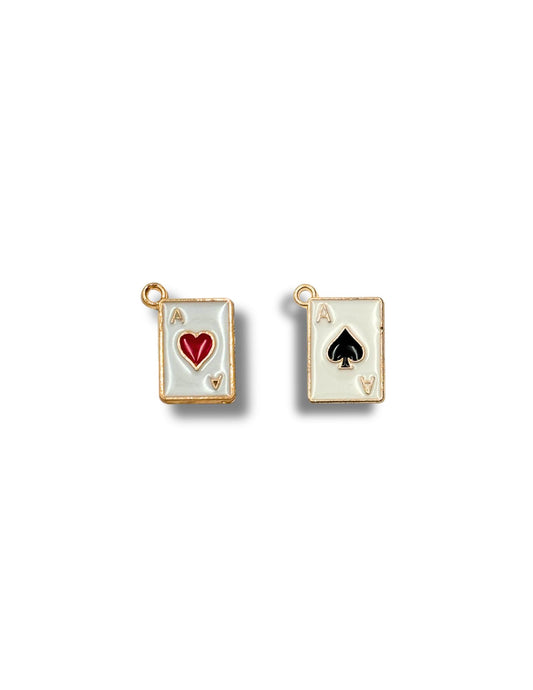 Poker Card Charm