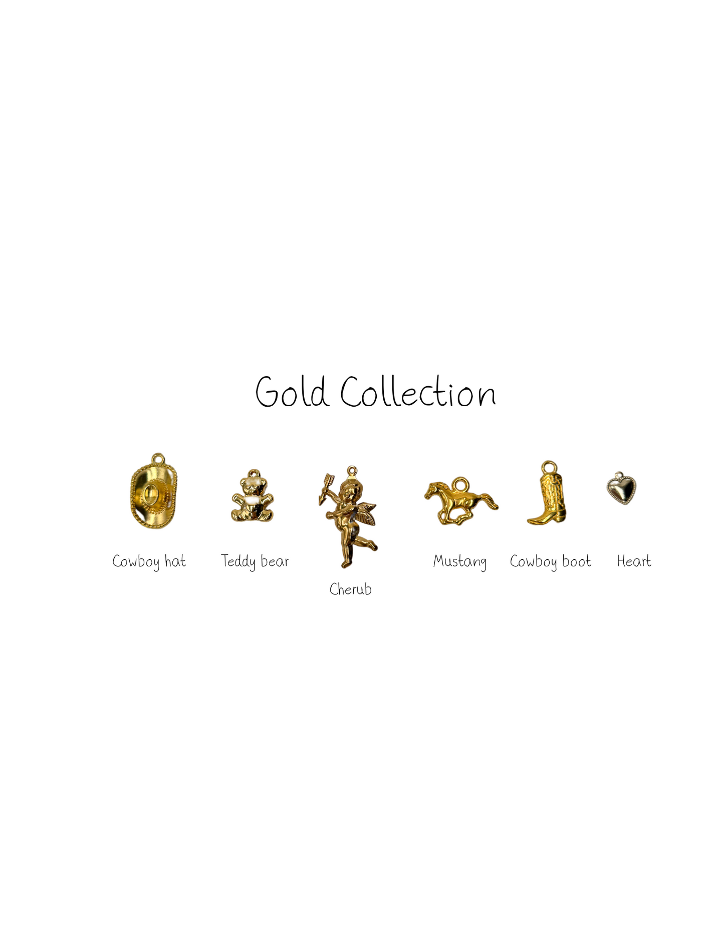 Gold Collection - Charm Necklace DIY Kit