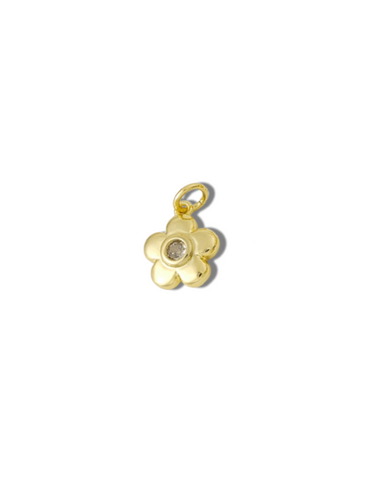 Dimond Flower Charm