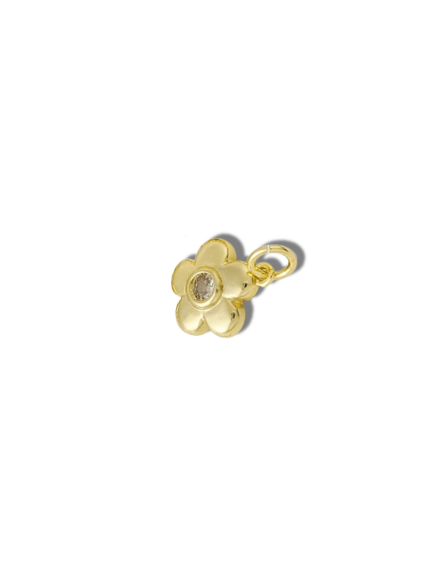 Dimond Flower Charm