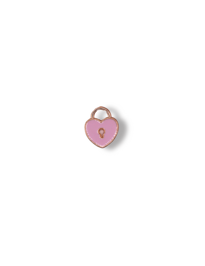 Key Heart Charm