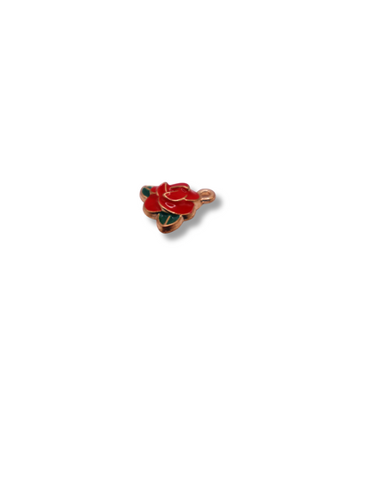 Rose Head Charm